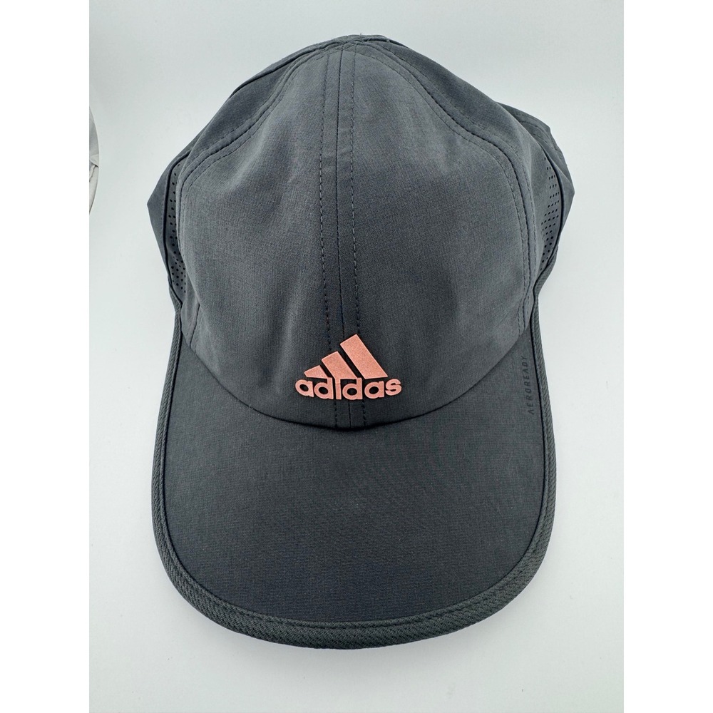 Adidas Aeroready Runningâ Hat Charcoal Grey Adjustable Athletic Cap Performance
